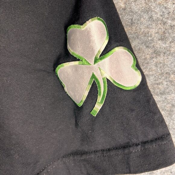 U.S. Marine Corps TShirt Men’s XL Short Sleeve USMC Semper Fi Clover Irish Patch - Picture 3 of 8